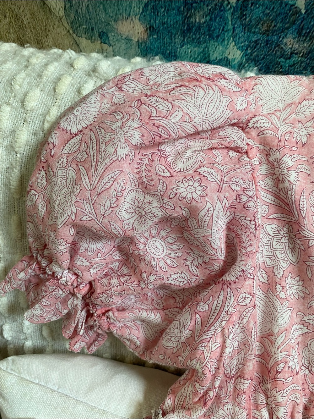 {Saylor} Puff Sleeve Mini Dress - Picture 9 of 15